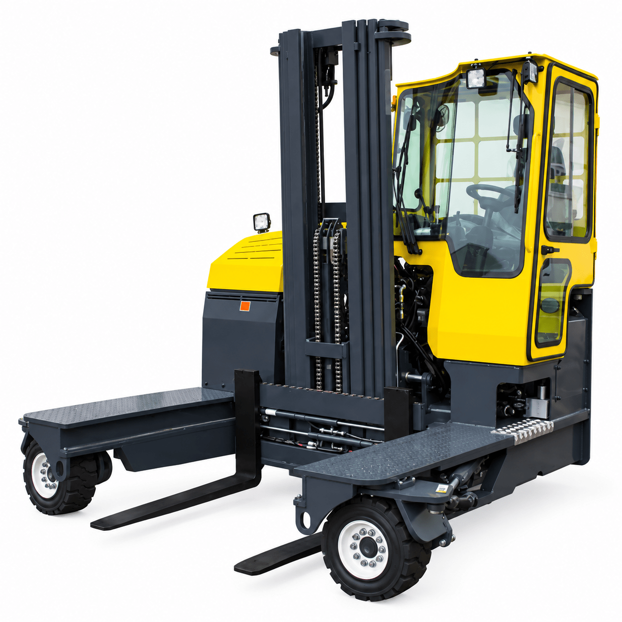 M3 multidirectional reach truck training for long-load warehouse handling