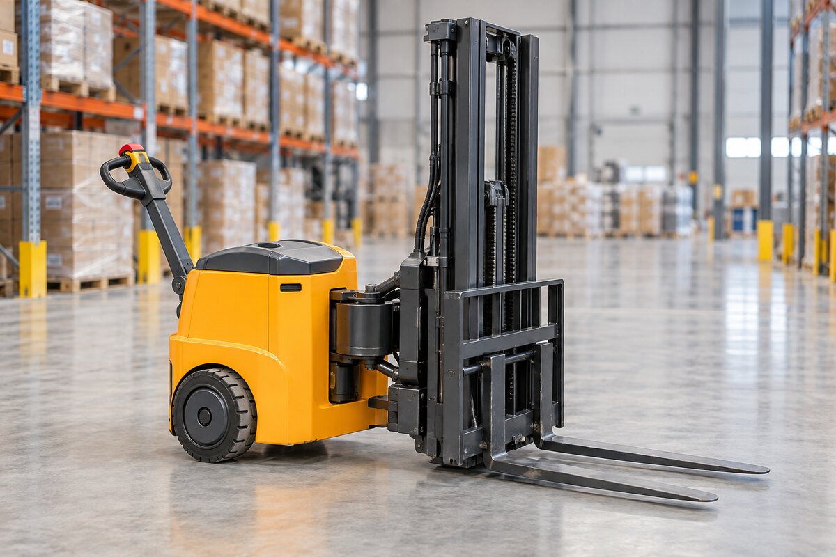 P2 pedestrian pivot steer lift truck training equipment